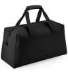 BG338 BagBase Matte PU Weekender Black colour image